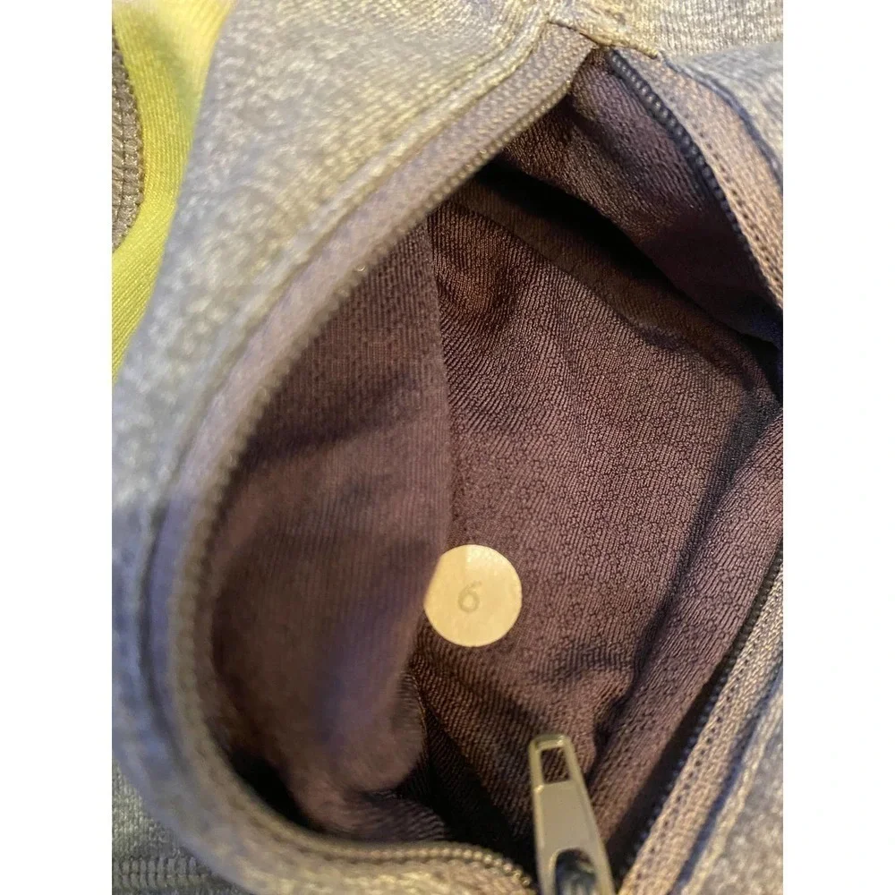 Lululemon In Stride Jacket Gray Citron Tinted